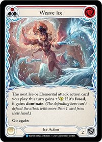 Weave Ice (Red) (ELE154) [Tales of Aria (Unlimited)]