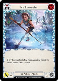 Icy Encounter (Red) (ELE157) [Tales of Aria (Unlimited)]