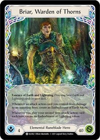 Briar, Warden of Thorns // Briar (ELE062 // ELE063) [Tales of Aria (Unlimited)]