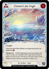 Channel Lake Frigid (Alternate Art) (ELE146) [Tales of Aria]