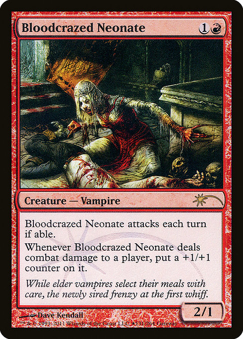 Bloodcrazed Neonate (83) [Wizards Play Network 2011]