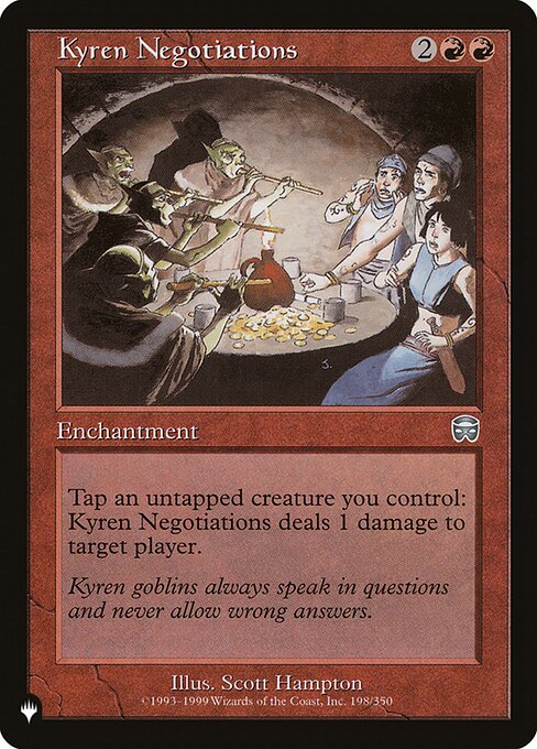 Kyren Negotiations (MMQ-198) [The List]