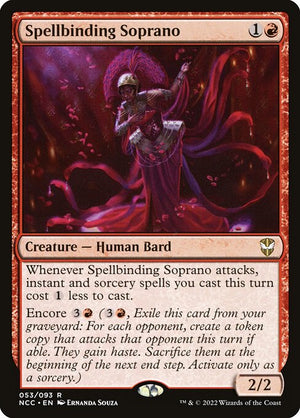 Spellbinding Soprano (53) [New Capenna Commander]