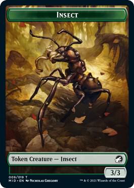 Insect Token (9) [Innistrad: Midnight Hunt]