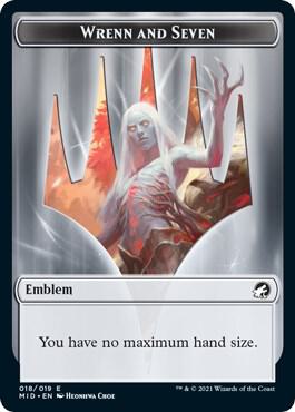 Emblem - Wrenn and Seven (18) [Innistrad: Midnight Hunt]