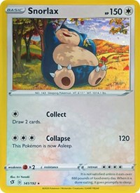 Snorlax - 141/192 (Cosmos Holo) (141/192) [Miscellaneous Cards and Products]