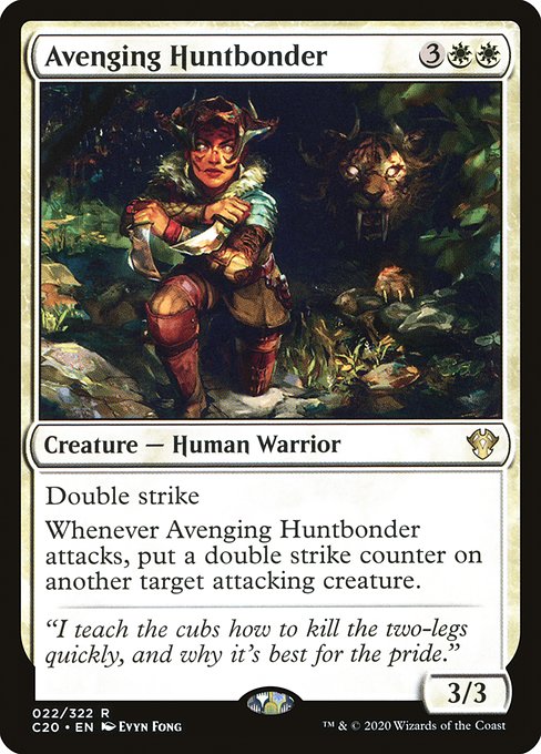 Avenging Huntbonder (22) [Commander 2020]
