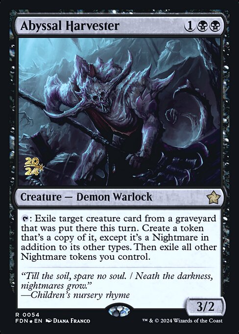 Abyssal Harvester (54s) [Foundations Promos]