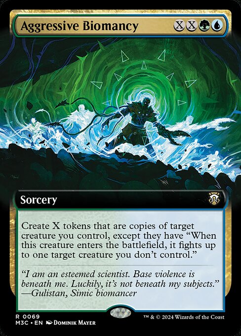 Aggressive Biomancy (69) [Modern Horizons 3 Commander]