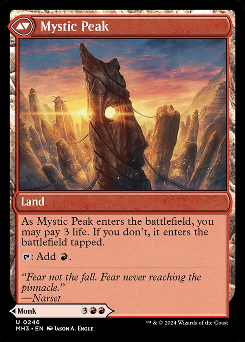 Pinnacle Monk // Mystic Peak (246) [Modern Horizons 3]