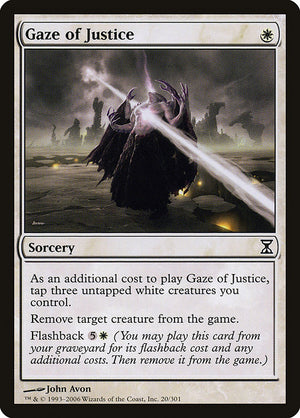 Gaze of Justice (20) [Time Spiral]