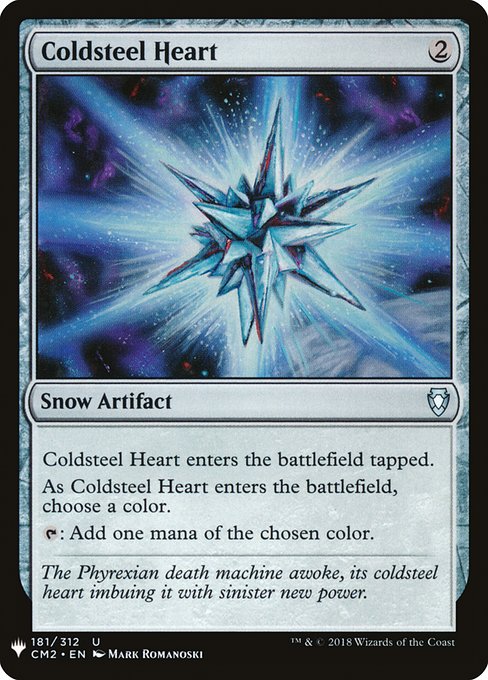 Coldsteel Heart (CM2-181) [The List]