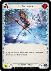 Icy Encounter (Blue) (ELE159) [Tales of Aria]