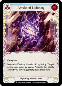 Amulet of Lightning - LGS065 (LGS065) [Flesh and Blood Promo Cards]