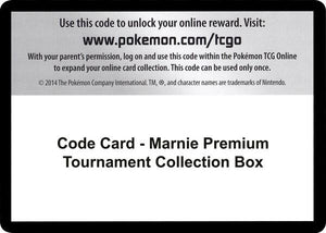 Code Card - Marnie Premium Tournament Collection Box [Miscellaneous Cards and Products]