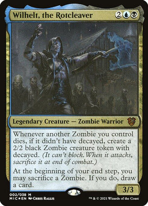 Wilhelt, the Rotcleaver (2) [Midnight Hunt Commander]