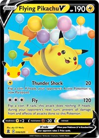 Flying Pikachu V (006/025) [Celebrations]