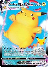 Surfing Pikachu VMAX (009/025) [Celebrations]