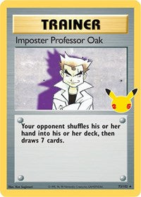 Imposter Professor Oak (73/102) [Celebrations Classic Collection]