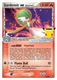 Gardevoir ex (Delta Species) (93/101) [Celebrations Classic Collection]