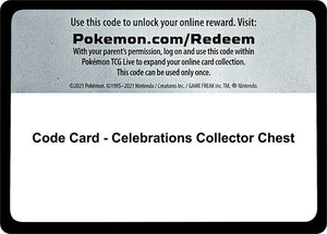 Code Card - Celebrations Collector Chest [Celebrations]