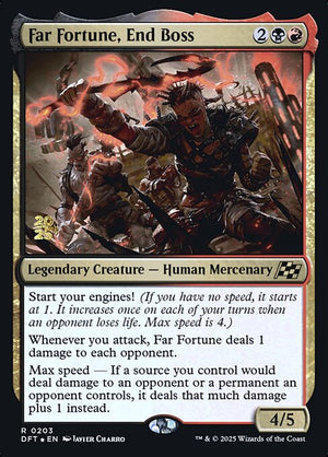 Far Fortune, End Boss (203s) [Aetherdrift Promos]