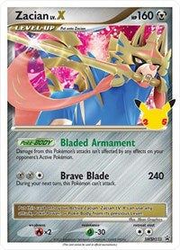 Zacian LV. X - SWSH135 (SWSH135) [SWSH Sword and Shield Promo Cards]
