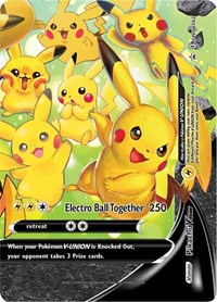 Pikachu V-Union - SWSH142 (SWSH142) [SWSH Sword and Shield Promo Cards]