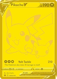 Pikachu V - SWSH145 (SWSH145) [SWSH Sword and Shield Promo Cards]