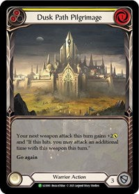 Dusk Path Pilgrimage (Yellow) - LGS061 (LGS061) [Flesh and Blood Promo Cards]