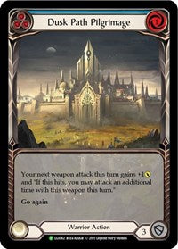 Dusk Path Pilgrimage (Blue) - LGS062 (LGS062) [Flesh and Blood Promo Cards]