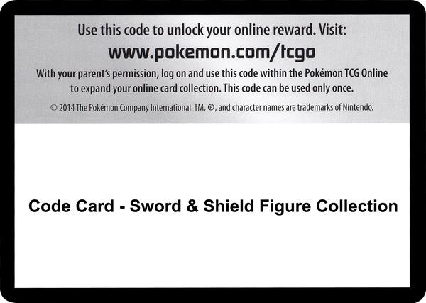 Code Card - Sword & Shield Figure Collection [SWSH02 Rebel Clash]