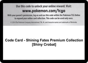 Code Card - Shining Fates Premium Collection [Shiny Crobat] [Shining Fates]