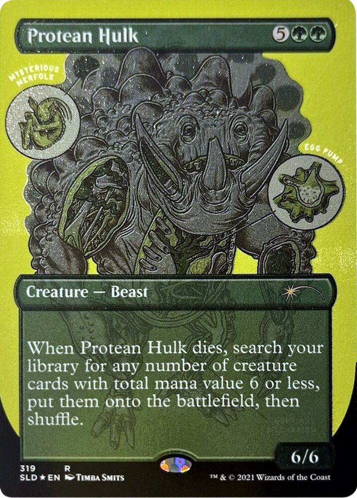 Protean Hulk (Foil Etched) (319) [Secret Lair Drop]