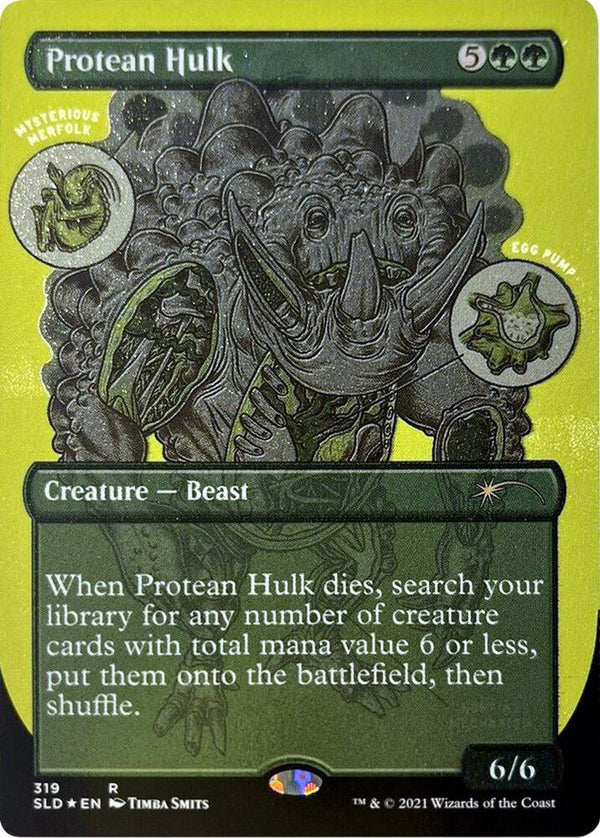 Protean Hulk (Foil Etched) (319) [Secret Lair Drop]