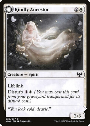 Kindly Ancestor // Ancestor's Embrace (22) [Innistrad: Crimson Vow]