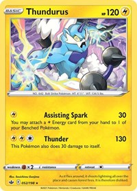 Thundurus - 52/198 (052/198) [Deck Exclusives]