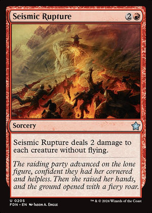 Seismic Rupture (205) [Foundations]