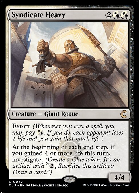 Syndicate Heavy (47) [Ravnica: Clue Edition]