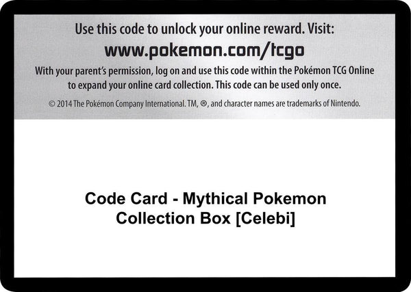 Code Card - Mythical Pokemon Collection Box [Celebi] [Generations]