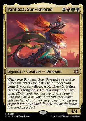 Pantlaza, Sun-Favored (4) [The Lost Caverns of Ixalan Commander]