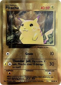 Pikachu - 58/102 (Celebrations Metal Card) (058/102) [Miscellaneous Cards and Products]