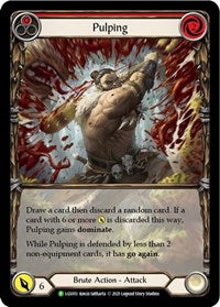 Pulping (Red) - LGS051 (LGS051) [Flesh and Blood Promo Cards]