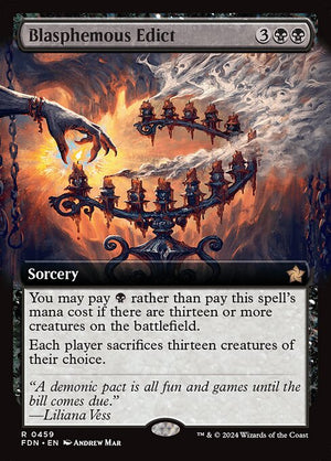 Blasphemous Edict (459) [Foundations]