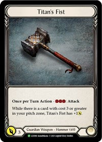 Titan's Fist - LGS066 (LGS066) [Flesh and Blood Promo Cards]