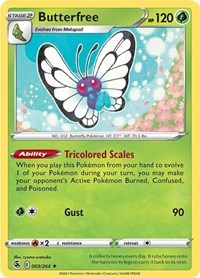 Butterfree (003/264) [SWSH08 Fusion Strike]