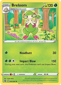 Breloom (005/264) [SWSH08 Fusion Strike]