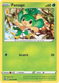 Pansage (007/264) [SWSH08 Fusion Strike]
