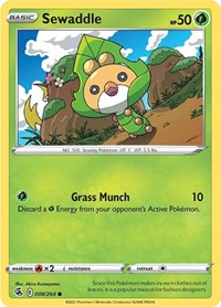 Sewaddle (009/264) [SWSH08 Fusion Strike]