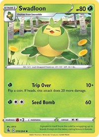 Swadloon (010/264) [SWSH08 Fusion Strike]